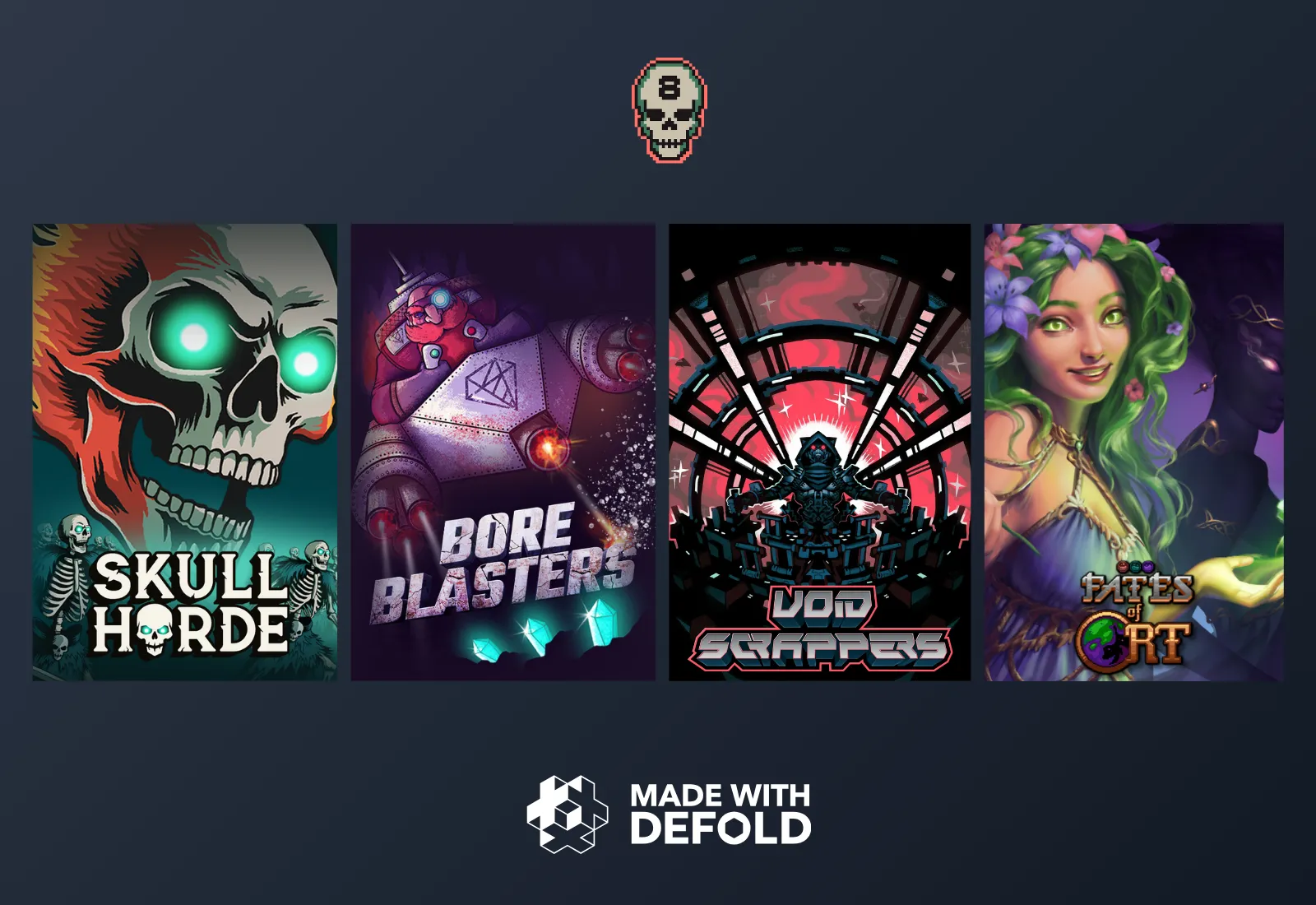 8BitSkull games made with Judian