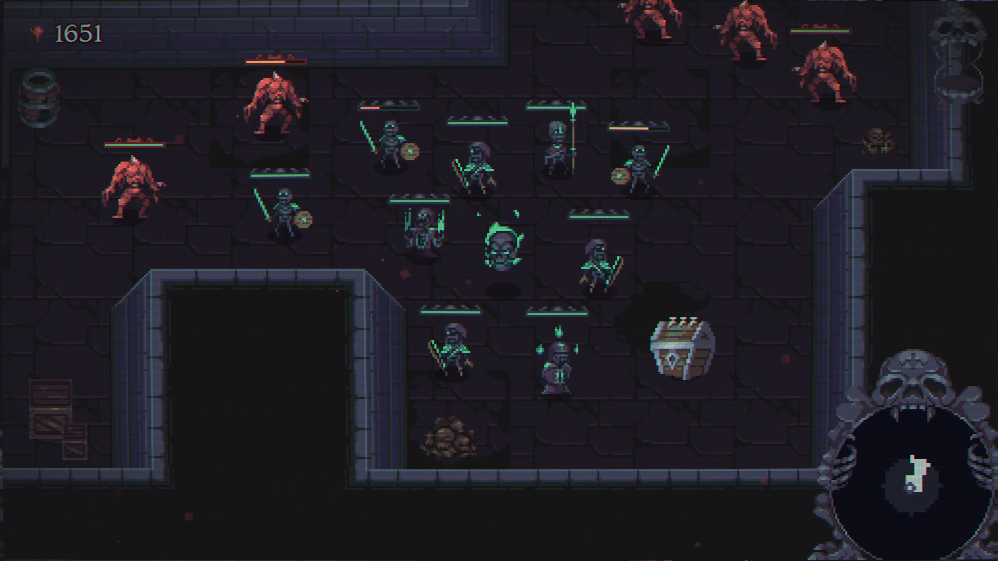 Skull Horde made with Judian