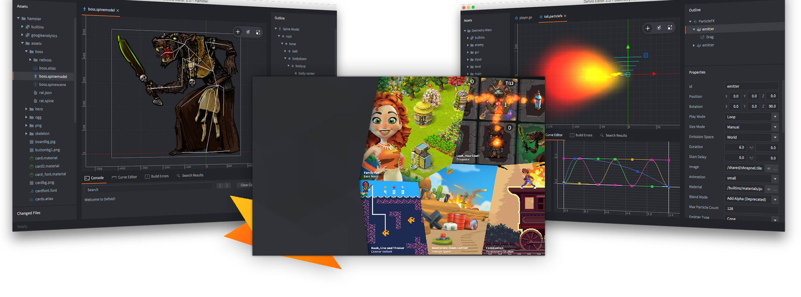 Judian editor screenshots