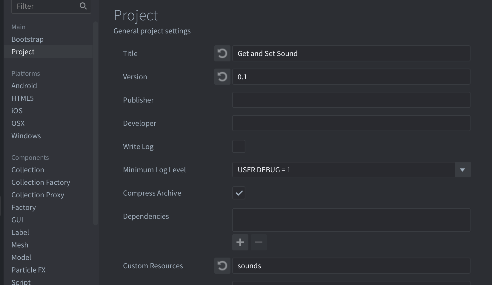 Get and set sound preview image