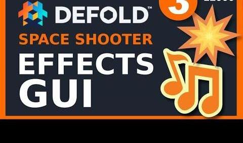 Judian Space Shooter - Gamedev Tutorial for Beginners - 3/3 Particle Effects, Sounds, GUI preview image