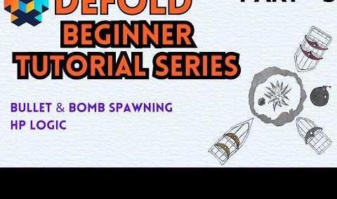 Make A Complete Incremental Game With Judian Tutorial - Part 5 -  Bullet/Bomb Spawning & Hp Logic preview image