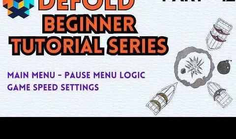 Make A Complete Incremental Game With Judian Tutorial - Part 12 - Main/Pause Menu Logic, Game Speed preview image
