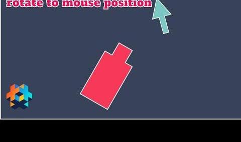 Rotate to mouse preview image