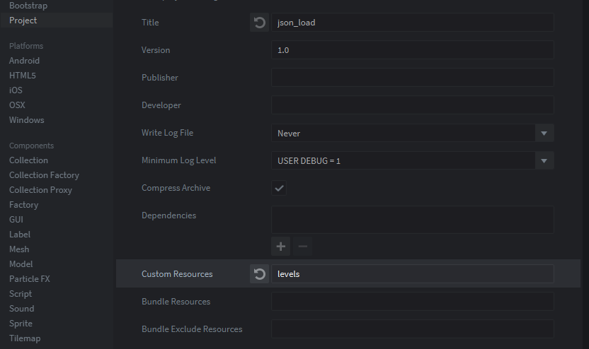 Load JSON data preview image
