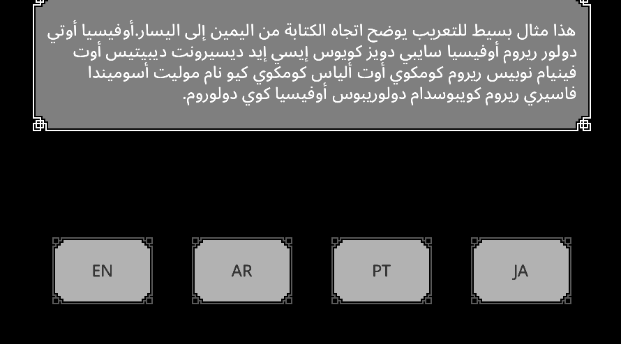 Localization (RTL/LTR) preview image