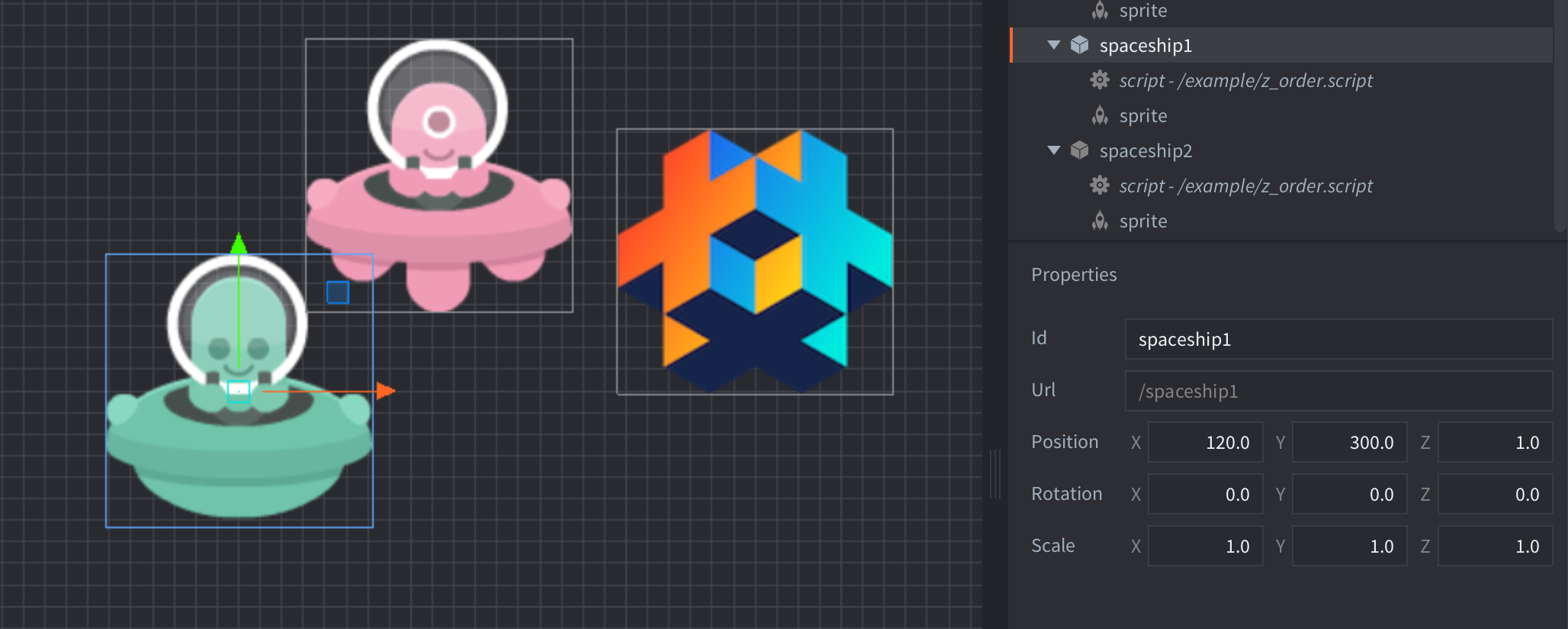 Z-order preview image